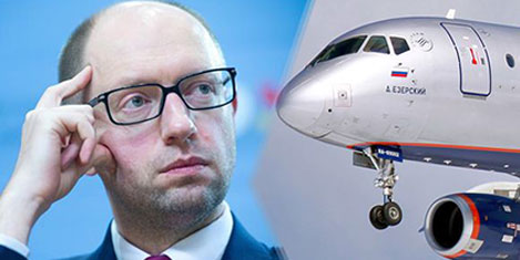 Ukrayna, Rusya'ya havayı kapattı