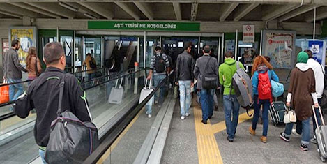 Polisin önlemleri güzergah değiştirtti