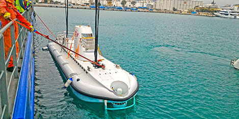 Türkiye'ye ilk turistik denizaltı