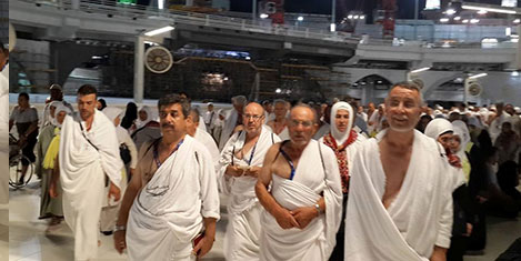 Türk hacılar Medineye veda etti