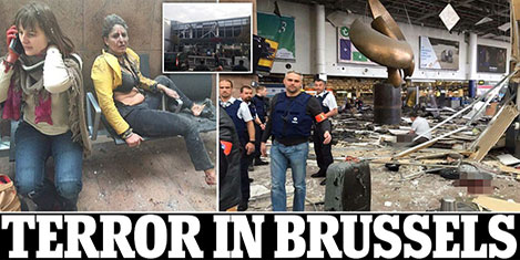 Brüksel havalimanında patlama