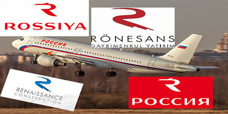 Rönesans ve Rossiya logoları