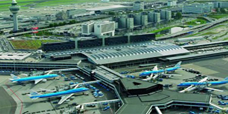 Schiphol en işlek havalimanı