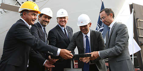 MSC Meraviglia suya indirildi