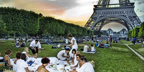 Paris için turizm kampanyası