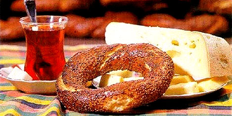 Simit ve gözleme uçaklara girdi