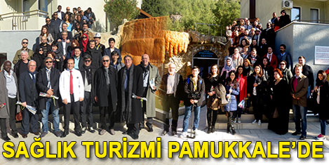 Dünyanın sağlıkçıları Pamukkalede