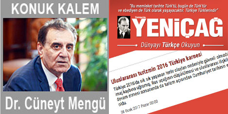 Dr.Mengü: Turizmi devlet korumalı