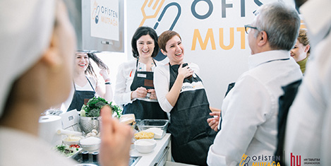 Ofisten Mutfağa başlıyor