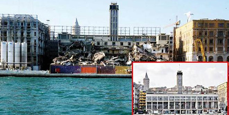 Karaköy Yolcu Salonuna kıydılar!