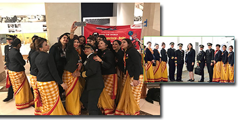 Air India, dünyada kadınlarla uçtu