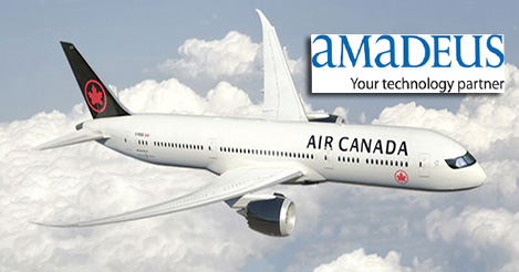 Air Canadada Amadeus teknolojisi