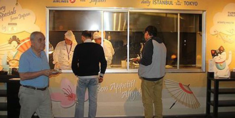 THY'den Uzak Doğu yemekleri
