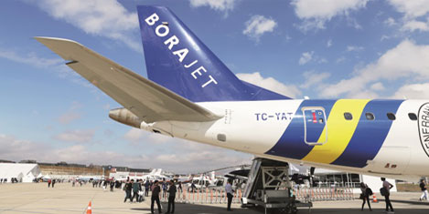 Borajet THY ile uçacak