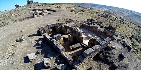 Diyarbakırda 1700 yıllık tapınak