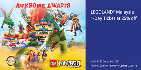 Legoland Malezyada %25 indirim