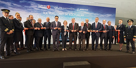 THYnın uçak koltukları Türk malı