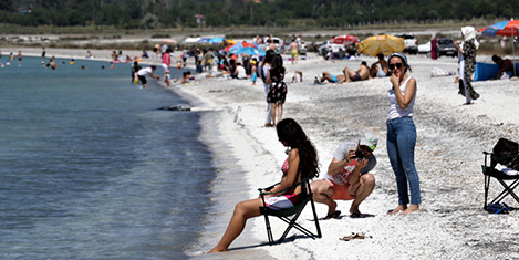 Salda Gölü, turistlerin yeni gözdesi