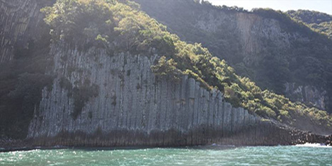 Güzelcehisar 80 milyon yıllık lav sütunları ile turizm merkezi olacak