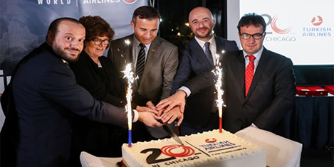 THY Chicago'da 20. yılını kutladı