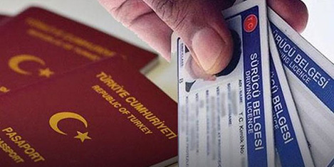 Pasaport, ehliyet nüfus idaresinde