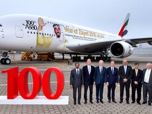 Emirates’in 100. A380 uçağı filoya katıldı