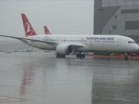 THY'nin ikinci 'rüya uçağı' İstanbul Havalimanı'na indi 