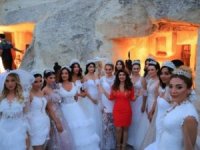 Kapadokya'da Fashion Week Europe'da defile