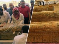 Mısırlı arkeologlar Luksor’da 20 eski tabut buldu