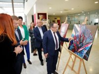 Ukraynalı Ressam Mykola Strus’un sergisi Büyükşehir'de açıldı