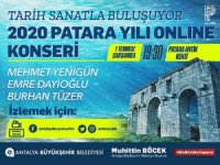 Tarihi Patara Meclisi'nde online konser verilecek