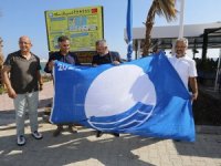 Manavgat Belediyesi'nin plajları Mavi Bayrak aldı