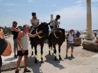 Korkteli'nde yazlıkçıları atlı polisler koruyacak