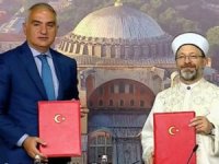 Kültür ve Turizm Bakanlığı ile Diyanet arasında Ayasofya protokolü