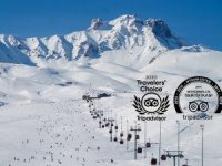 Tripadvisor'dan Erciyes’e 2020 Travellers’ Choice Ödülü
