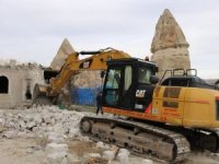Kapadokya’da belediye başkanının oğlunun iş yeri yıkıldı