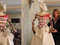 İzmir’e özel ‘Barış’ gelinliği