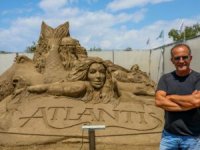 'Kayıp Şehir Atlantis', kum üzerinde yükseldi