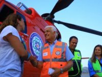 Muğla Belediyesi, 4.5 ton su kapasiteli helikopter getirdi