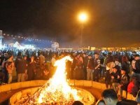 Erciyes Moto Fest festival ateşi yanması ile başladı