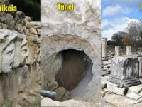 Kaçak kazı için Stratonikeia antik kentine tünel kazmışlar