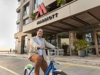 Yeni açılan İzmir Marriott Oteli’nin genel müdürü Sercan Korkusuz