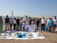 Dünya Temizlik Günü’nde Lara sahilinde kıyı temizliği yapıldı