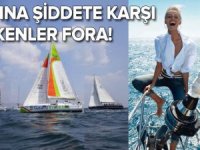 Göcek’te kadına şiddete karşı yelkenler açılıyor