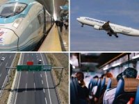 Zam fırtınası ile şehirlerarası yolculuk imkansız hale geldi
