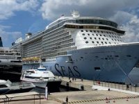 Odyssey of the Seas 3693 yolcu ile Bodrum Cruise Port’a geldi