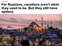 CNBC: Türkiye, Rus turistlerin favori tatil yeri oldu