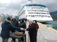 Amasra, 5 ayda kruvaziyerle 5 bin 183 Rus turist ağırladı