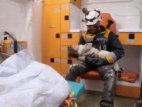 Suriye'de enkazda doğuran anne öldü, bebek sağ kurtuldu