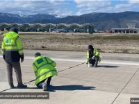 Hatay Havalimanı onarımını İGA ekipleri yapıyor